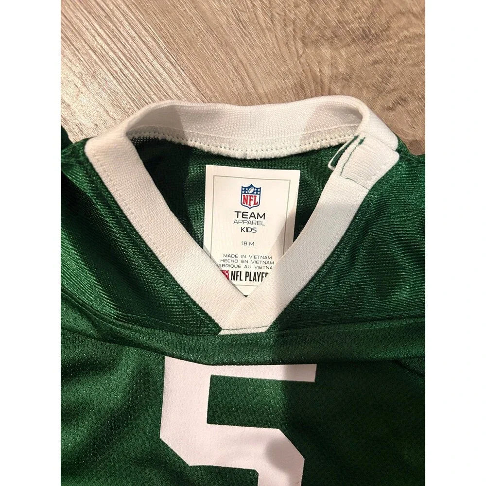 NFL NY Jets Jersey Onesie NWT 18 Months Zach Wilson #5‎